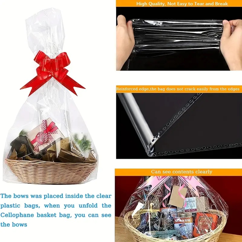 20/50 stuks grote doorzichtige - Cellophane Wrap Clear recensie en prijs