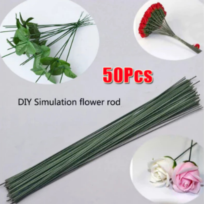 50 Stuks Groene Bloemen Draad  - Wire Stem Florist recensie en prijs