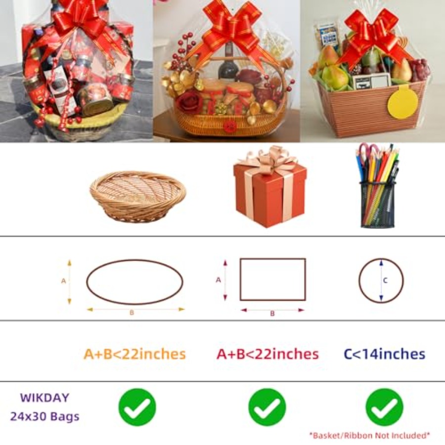 Krimpfolie zakken voor cadeaub - Cellophane Wrap Clear recensie en prijs