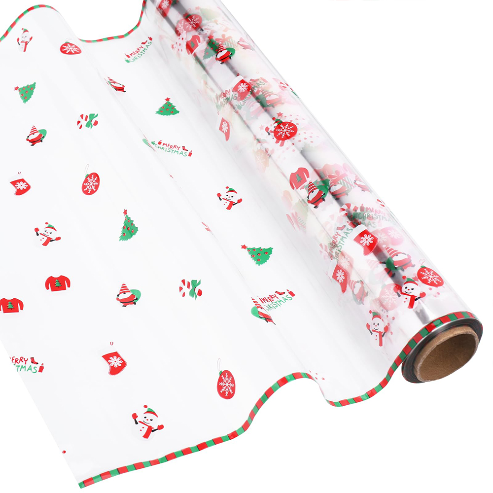 1 rol kerstcellofaan wrap 100  - Cellophane Wrap Clear recensie en prijs