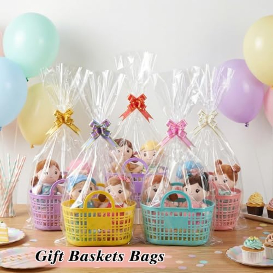60 stuks cellofaan cadeauzakje - Cellophane Wrap Clear recensie en prijs