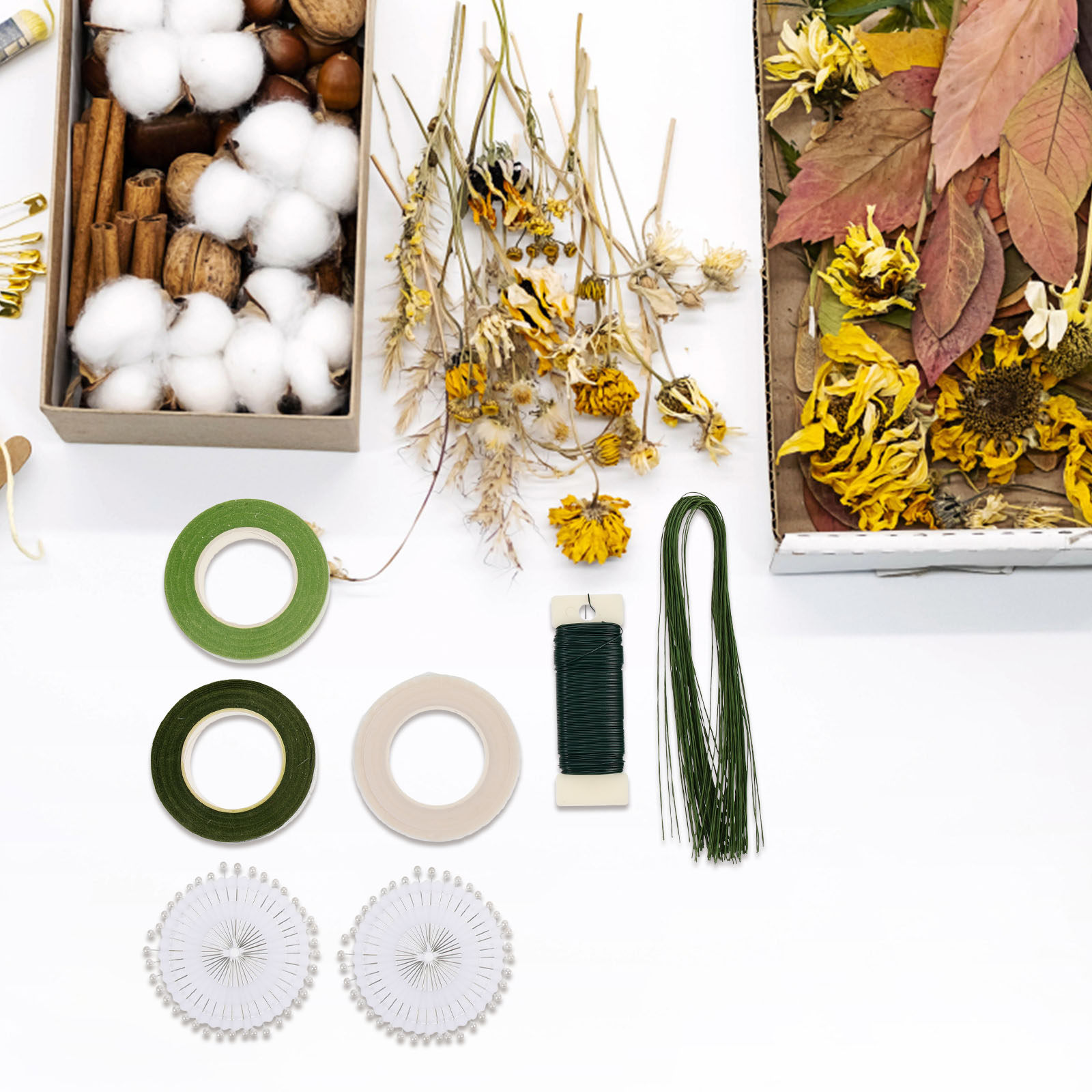 1Set Bloemstukken Set met Flex - Wire Stem Florist recensie en prijs