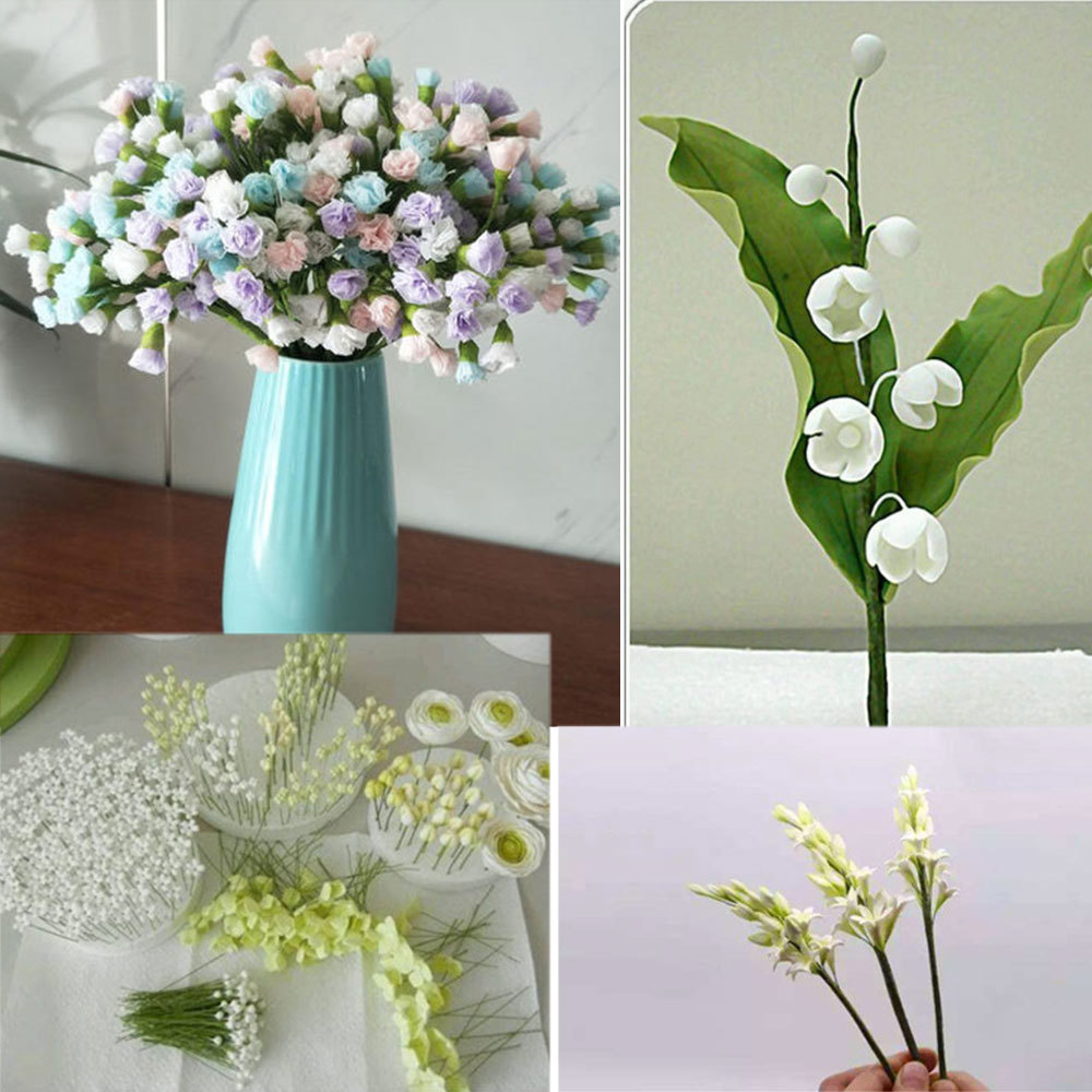 50 stks/partij 26 #   0,45 mm  - Wire Stem Florist recensie en prijs
