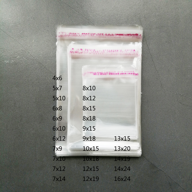 1000Pcs Transparante Zak Clear - Cellophane Wrap Clear recensie en prijs